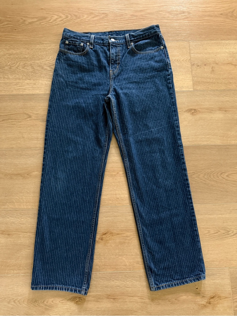 Levi’s Low Pro Pinstripe Relaxed Straight Jeans 32x29